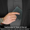STARHIDE Mens Designer RFID Blocking Genuine Distressed Hunter Leather Trifold