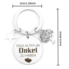 Gifts for uncle, uncle gift, uncle, best uncle gifts, aunt and uncle gift, gift aunt and uncle, gifts for uncle, keyring uncle, gift uncle Christmas, keychain-uncle3