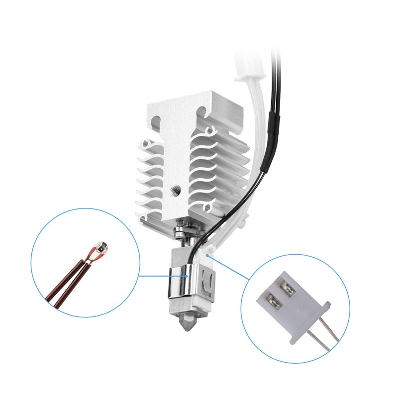 2 Sets Thermistor & Cartridge Heater for Bambu Lab X1/X1C,