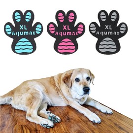Aqumax Dog Anti Slip Paw Grips Traction Pads,Dog Feet Stickers with Stronger Adhesive,Paw Protection to Provide Traction for Slippery Floors,Essentials for Senior Dogs,12 Sets (48 pcs) XL Multicolor