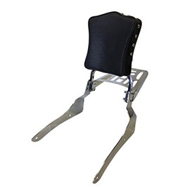 Studded - Sissy Bar Backrest & Luggage Rack for 07+ Honda Shadow Spirit VT750C2 Shaft Drive