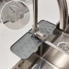 Splash Guard for Sink Faucet, Silicone Sink Splash Drain Drying