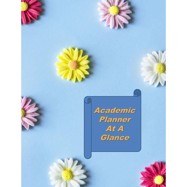 Academic Planner At A Glance: Student Organizer For 2019 to