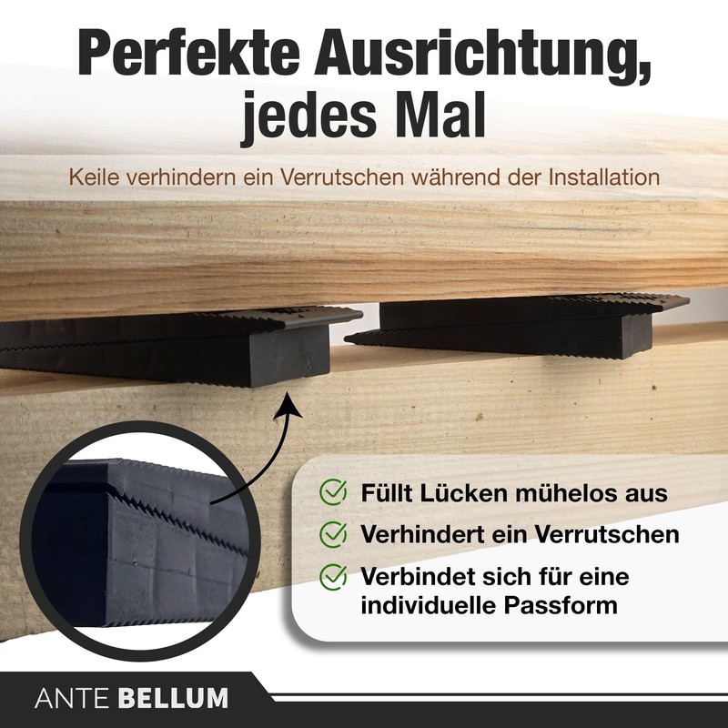 Plastic Spacers for Floors, Windows and Doors - Plastic Wedges