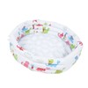 Inflatable Kiddie Pool PVC 31.5 Inch Cartoon Dinosaur Round Outdoor