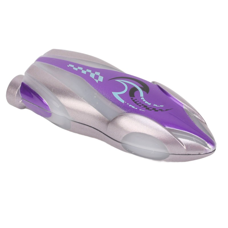 Miniature RC Boat With Bright Light Remote Control Stunt Boat