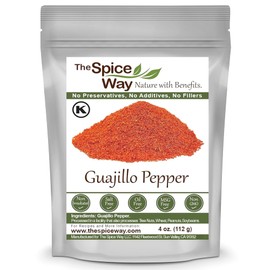 The Spice Way Guajillo Pepper - Powder (4 oz) common pepper in Mexican cooking
