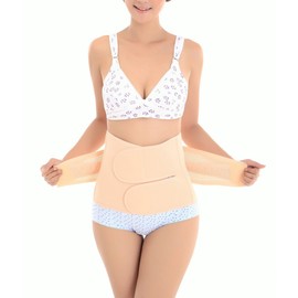 Breathable Adjustable Elastic Abdominal Binder Waist Trimmer Belt Postpartum Postnatal Recoery Support Girdle Belt Post Pregnancy After Birth Special Belly for Women and Maternity (S)