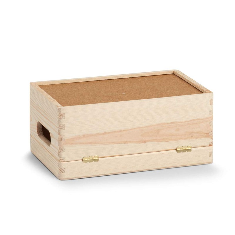 Zeller 13150 All-Purpose Box with Lid Pinewood 30 x 20