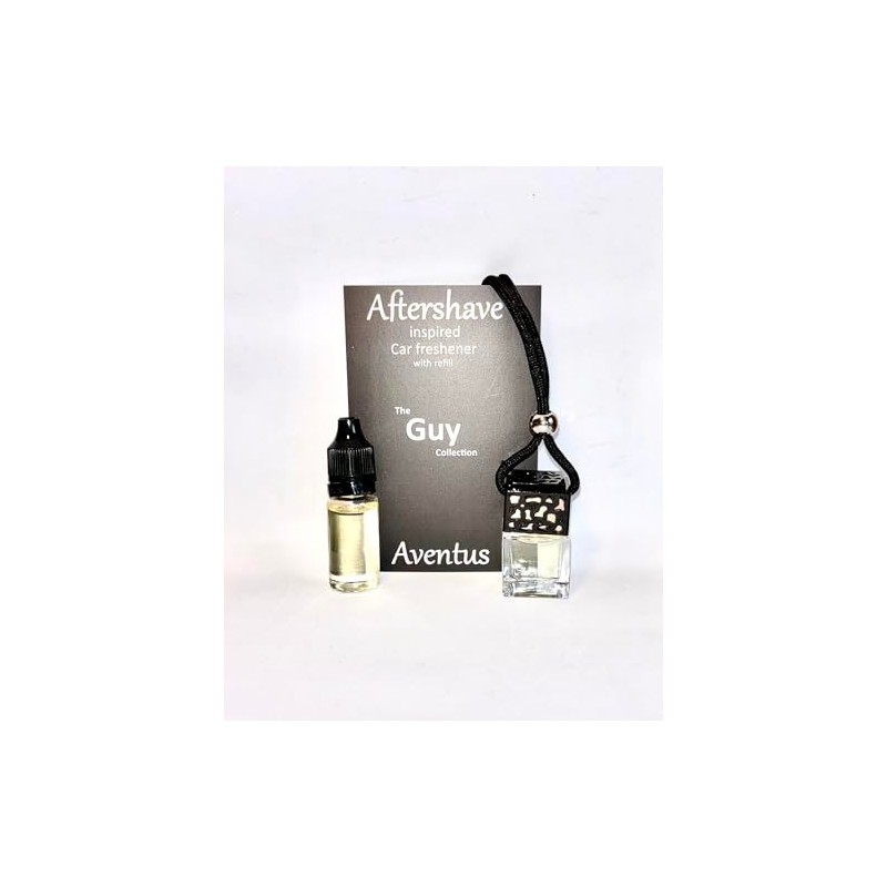 Creed Aventos scented car air freshener bottle with refill