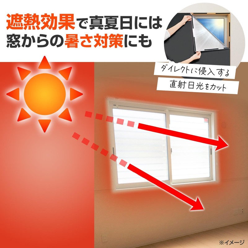 Como Life Thermal Shielding Light Shielding Sheet (With Surface Tape)