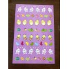 American Greetings 1 Sheet AGC Easter Stickers Eggs Dyed Chicks