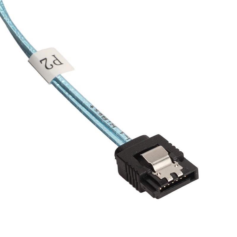 Mini SAS to 4 SATA Cable 7Pin 12Gbps Tinplated Copper