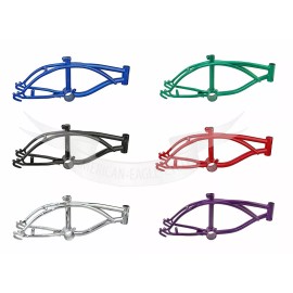 F&R NEW! 12 INCH LOWRIDER BIKE BICYCLE FRAME METALLIC CRUISER CHOPPER CYCLING DIFFER - Green