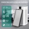 SAKEGDY 2 Pack JF999 Air Filter Replacement Compatible with Jafända
