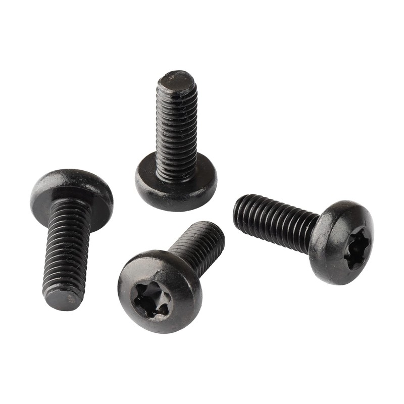 Black Stainless License Plate Screws Compatible with Toyota, Lexus, Honda