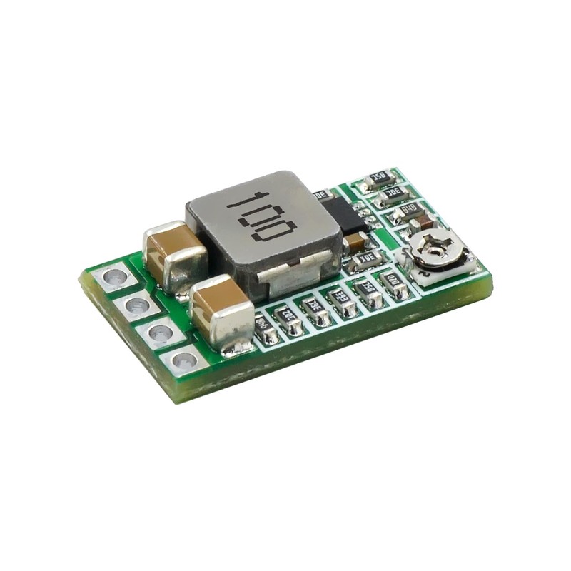 Hailege 10pcs Mini Step Down Buck Power Module DC-DC 12-24V