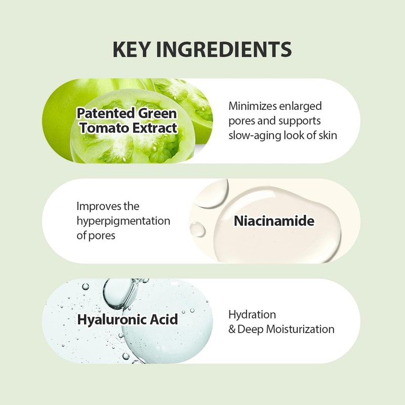Sungboon Editor Ampolleta Green Tomato Pore Lifting Ampoule de 30ml