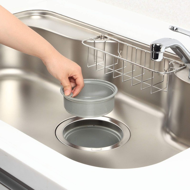 Belca Made in Japan Drain Strainer, Stainless Steel, Shallow Strainer
