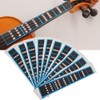 Violin Sticker Black Blue Fingerboard Guide Beginners Musical Instrument AccessoriesBC05