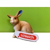 SCHLEICH 72188 Easter Rabbit With Blue Ears Figure