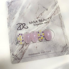 Dara Beauty April Art of the MonthSpring Fresh Flower Nails❣ - Nail Glue / 다라뷰티 4월 이달의아트봄 생화네일❣ - 네일글루