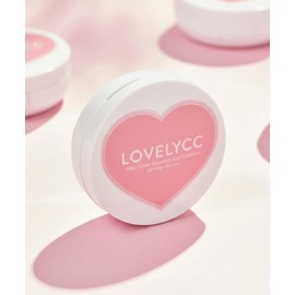 Lovely CC [SET] Pink Tone-Up Cover Essence Sun Cushion 15g + Magic Cover Cheat Concealer 12g