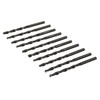 Dapetz® 10-Piece 5.5mm HSS Twist Drill Bit Set – Titanium