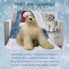 Wheaten Terrier Dog Blanket - Let it Snow - Super