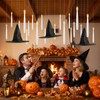 Halloween Decor Indoor, 20PCS Floating Candles with Wand Remote &