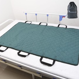 WEEOATAR Transfer Sheet, Simple Suspension for Patients and Elderly, Nursing Lift, For One or Two People, Reduces Bed Burden, Foldable, Nursing Supplies, Auxiliary Equipment, Waterproof, Seat Reduces Bed Burden