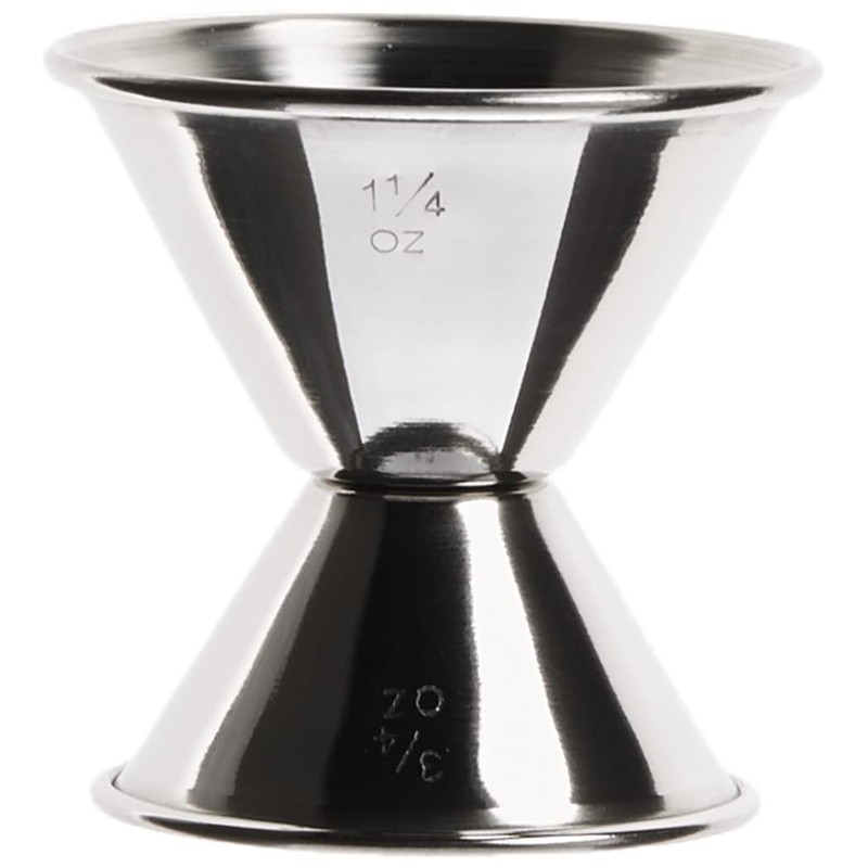 Winco Jiggers, 3/4 by 1-1/4-Ounce, Medium, Stainless Steel