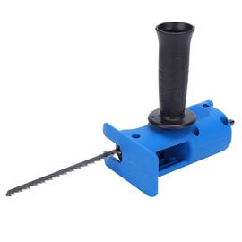 Portable Reciprocating Saw Kit Electric Drill Saw Attachment Reciprocating Saw Drill Attachment for Wood Metal Cutting, jigsaw tool ABS+High Speed Steel Material, Non-slip Handle, cordless reciprocati