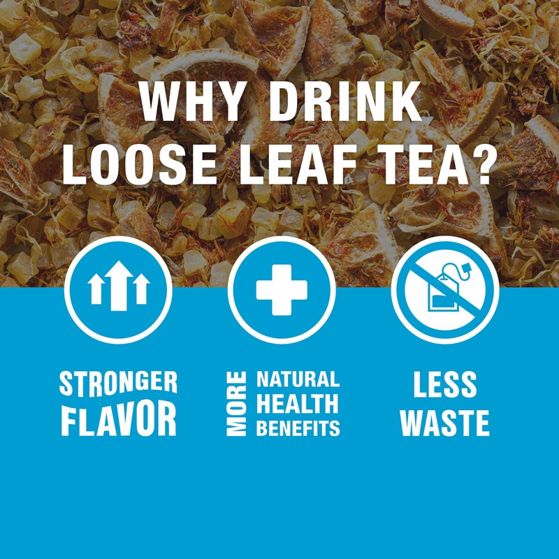 Tiesta Tea Loose Leaf Filters for Brewing | Disposable Infuser