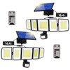 MDCMDCM Solar Motion Lights Outdoor - with 16.4ft Cable, 3000LM