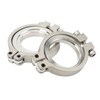 44 mm Wastegate V Band Clamp Set Stainless Steel Inlet