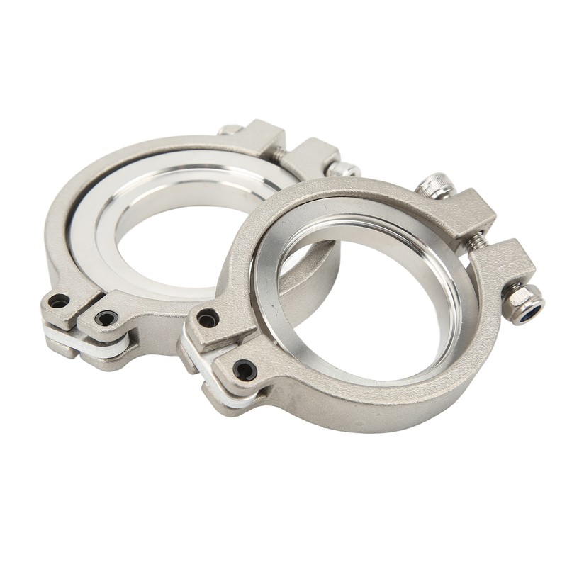 44 mm Wastegate V Band Clamp Set Stainless Steel Inlet