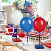 LOJAYUVE Juneteenth Day Latex Balloons with Ribbons, 45 Pack (12