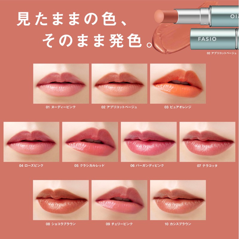 FASIO Hitonuri Rouge 10 Cassis Brown 0.1 oz (3.8 g)