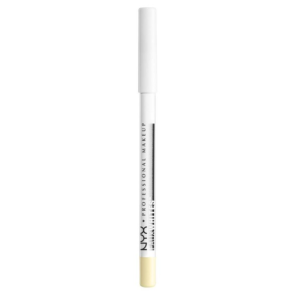 NYX PROFESSIONAL MAKEUP Faux Whites Eye Brightener, Eyeliner Pencil - Vanilla (Beige With Peach Undertones)