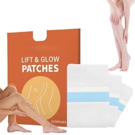 10PCS Thigh Lift Tape,Nip Lift and Glow Patches for Sagging Skin,Firming Thigh Lifting Bandage Body Patch,Instalift Body Tape for Legs,Soft and Breathable,Relieve Fatigue,Lift and Firm The Skin