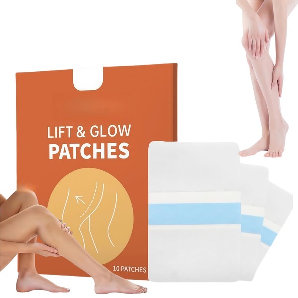 10PCS Thigh Lift Tape,Nip Lift and Glow Patches for Sagging