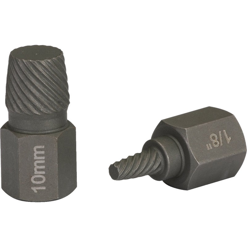 KS Tools 150.1385 Spiral Screw and Bolt Extractor Set, 15