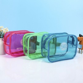 Transparent Beach & Vacation Tote Bag / See-Through Swim Bag R6 Sample/Map 20ea