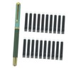 Operitacx Fountain Style Brush Pen Set Refillable Ink Brush Pen