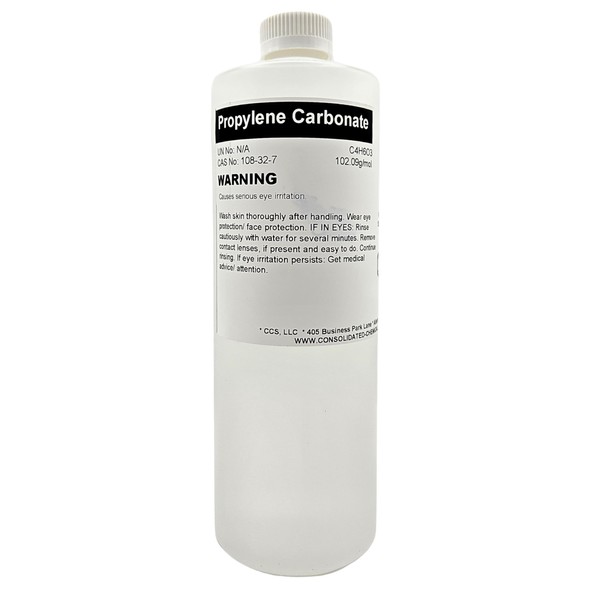 Propylene Carbonate High Purity Solvent 1000ml (32 fl oz)