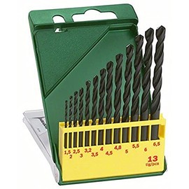 Bosch Accessories 13-Piece Metal Drill Bit Set HSS-R Rolled