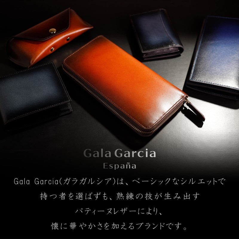 Riad Vent Men's Bi-fold Wallet, Genuine Leather, Large Capacity, Cowhide