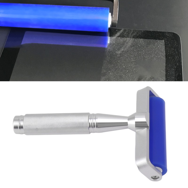 Blue Silicone Manual Roller Static Cleaner Tool Sticky Roller for