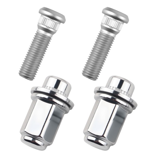 YGDMD 2 Sets M12x1.5 Wheel Studs and Lug Nuts Kit,OEM#90942-02049
